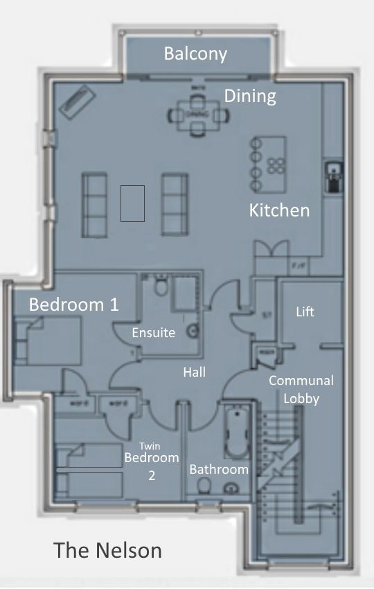 The Nelson floorplan