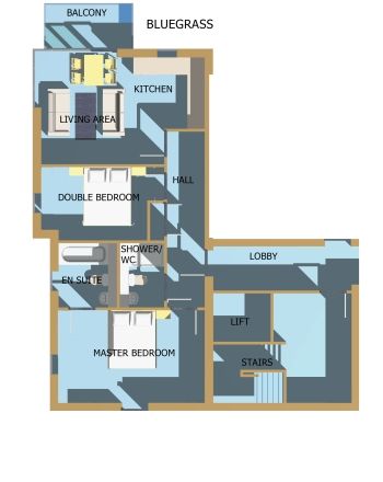 Bluegrass floorplan