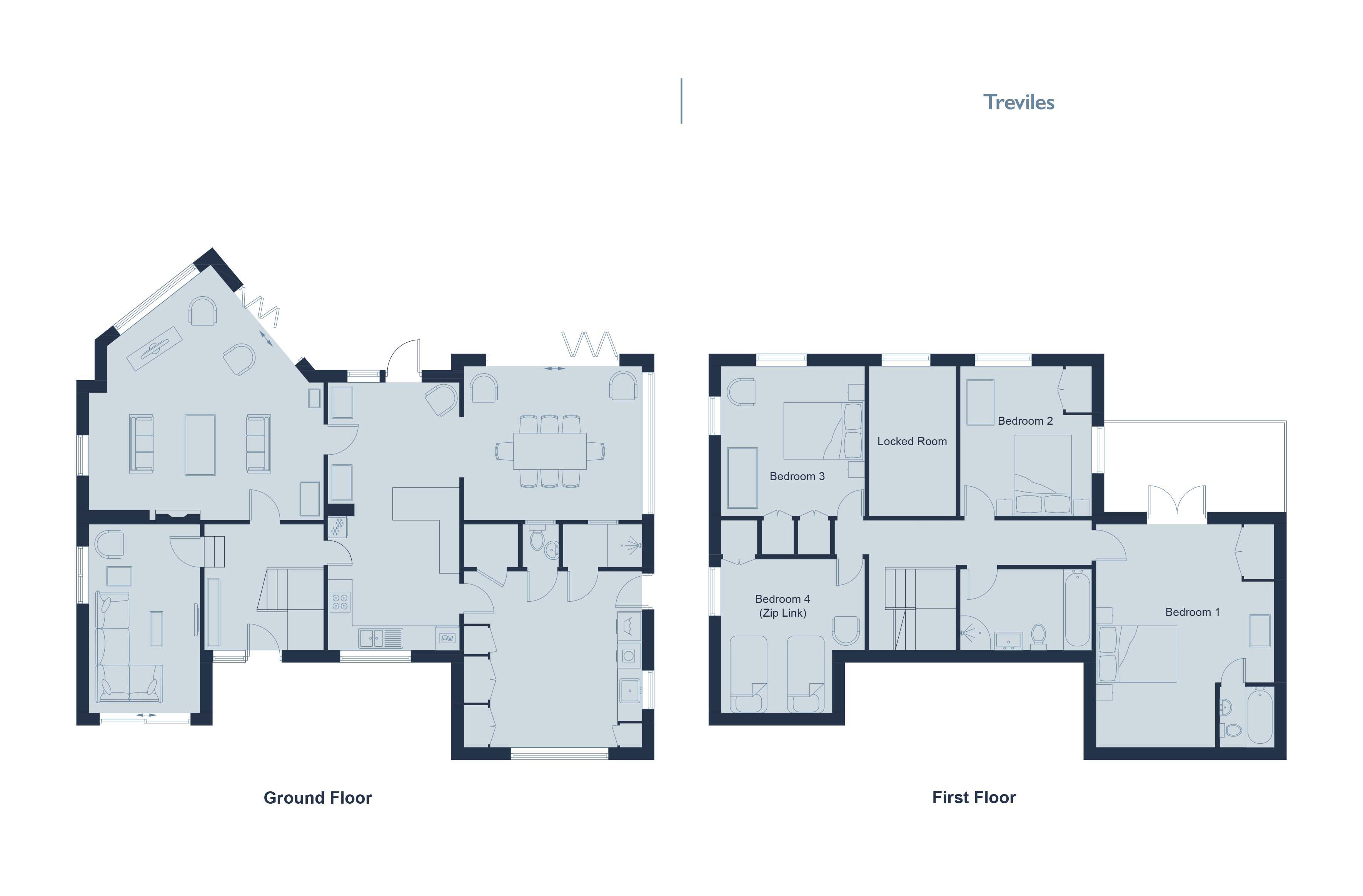 Treviles floorplan