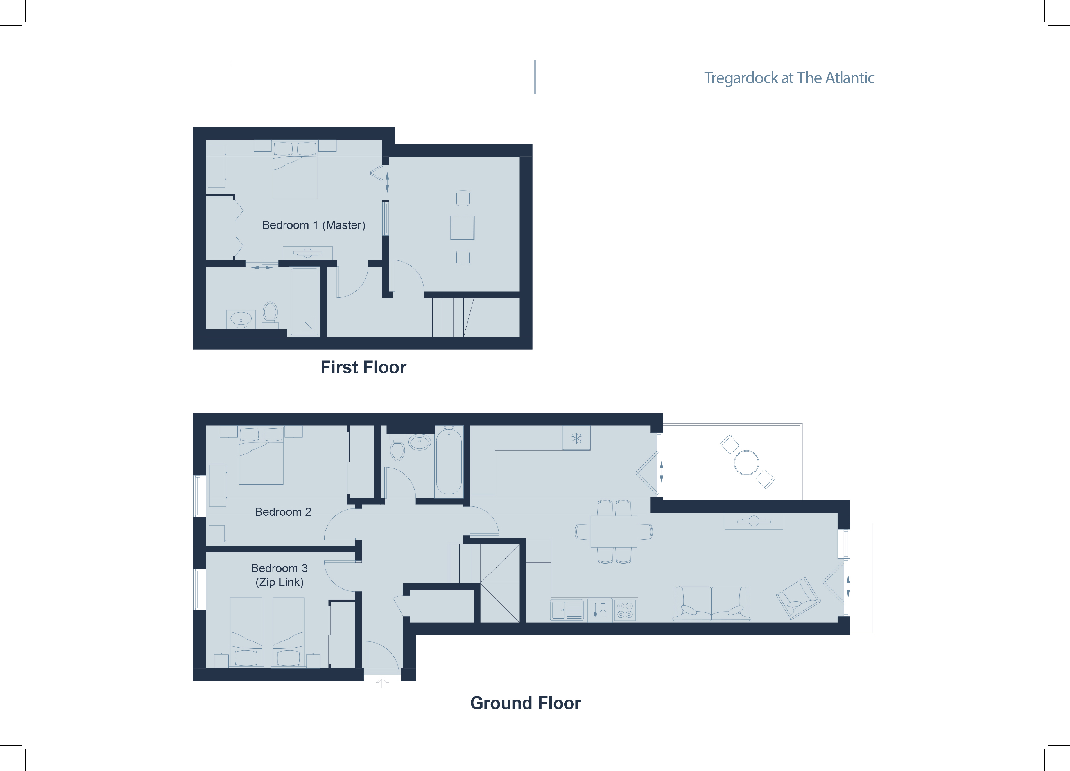 Tregardock at The Atlantic floorplan