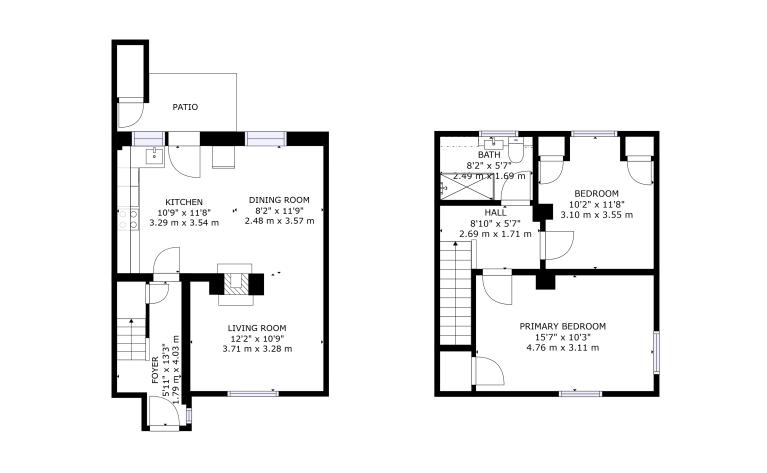 Watergate Cottage floorplan