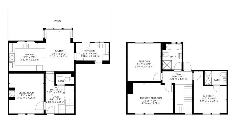 Harebell House Beadnell floorplan