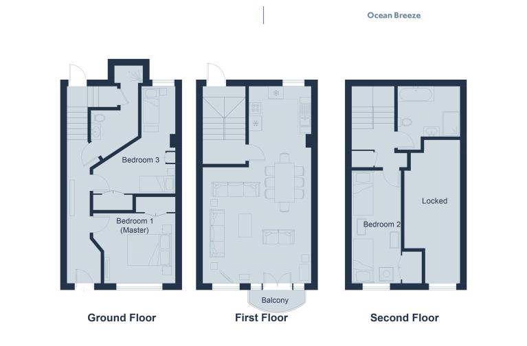 Ocean Breeze floorplan