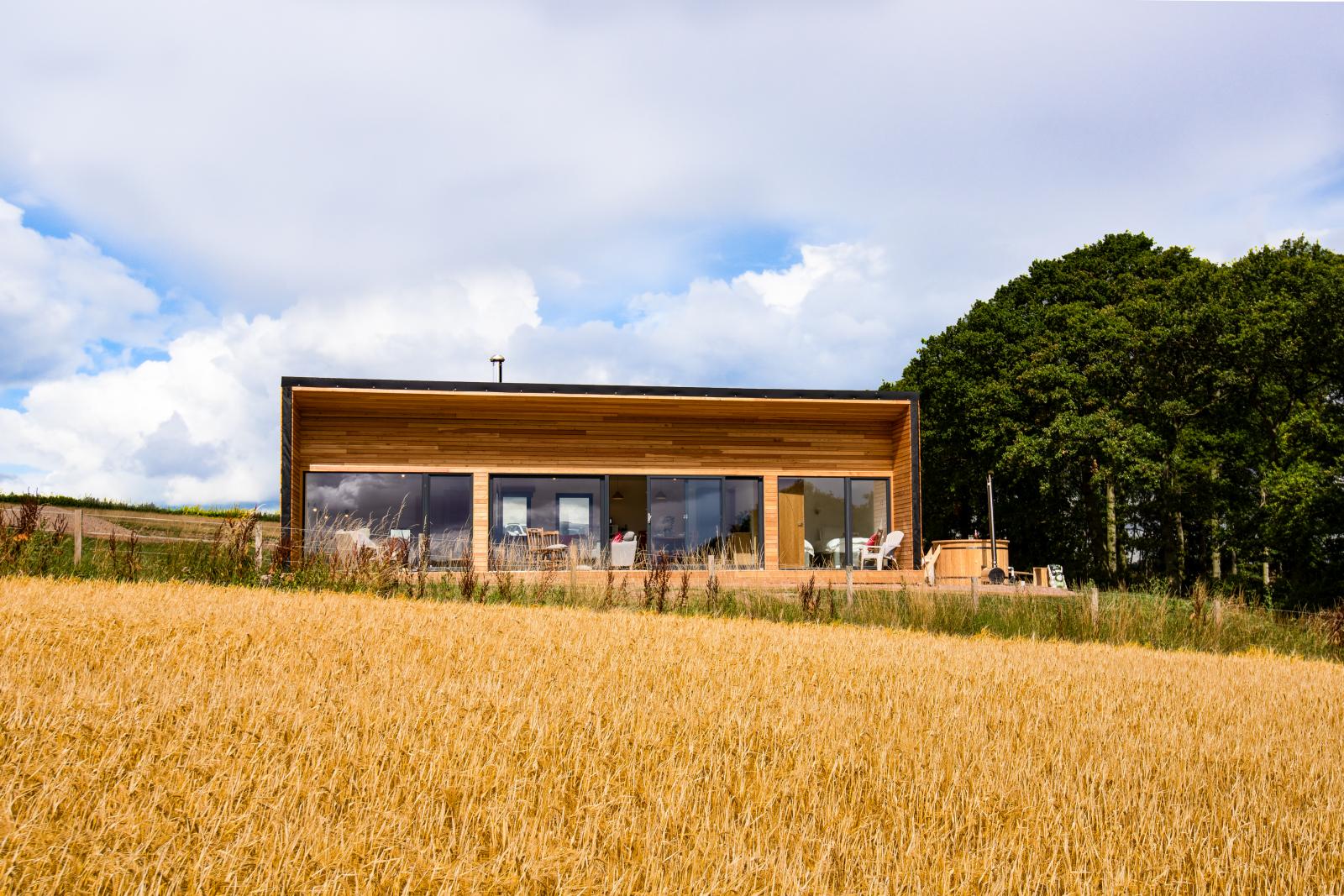 Scottish Borders Hot Tub Lodge