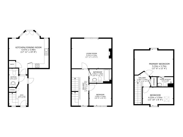 Owl Cottage floorplan