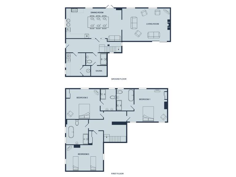 The Farmhouse floorplan