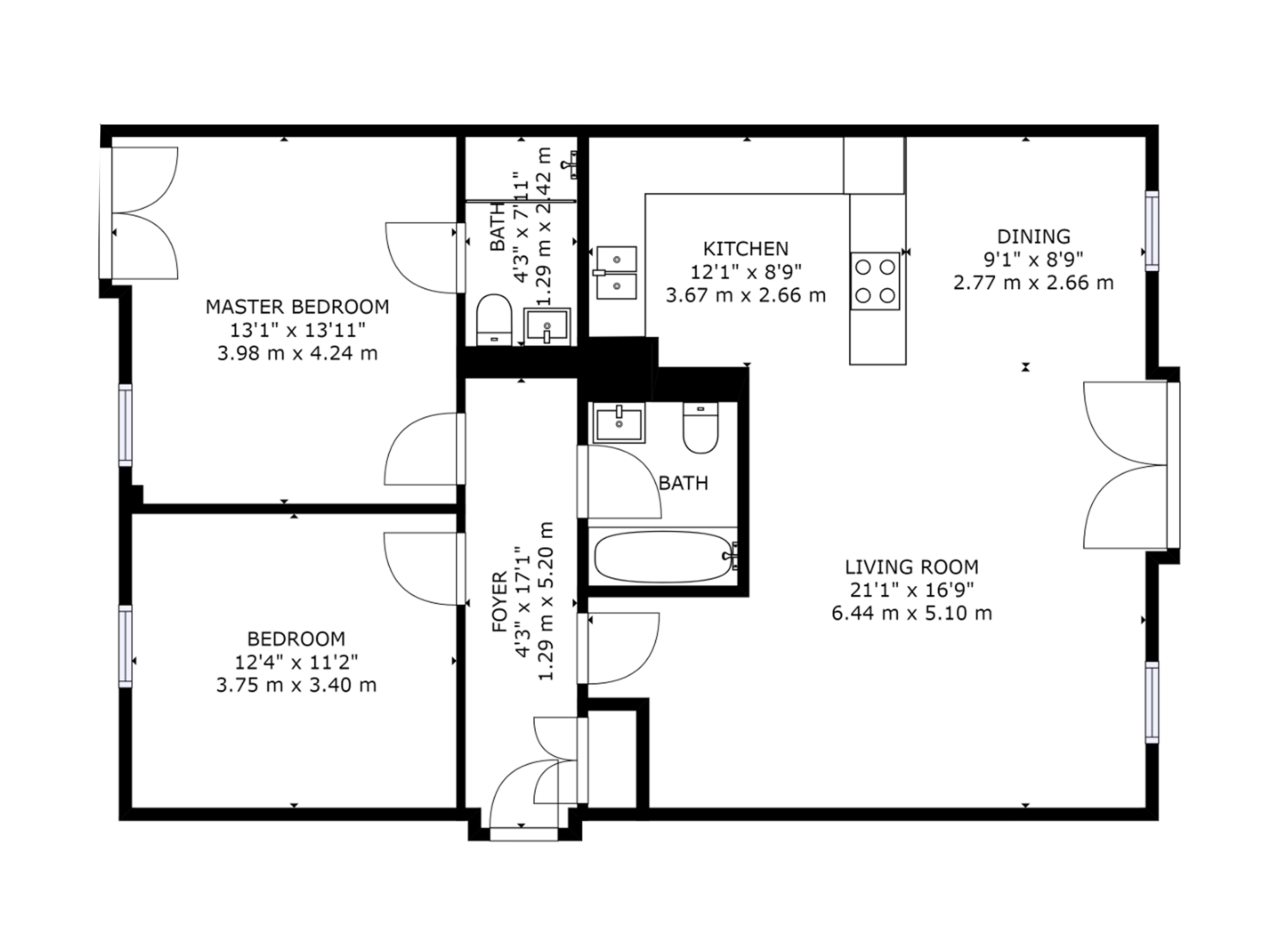 North Star Alnwick floorplan