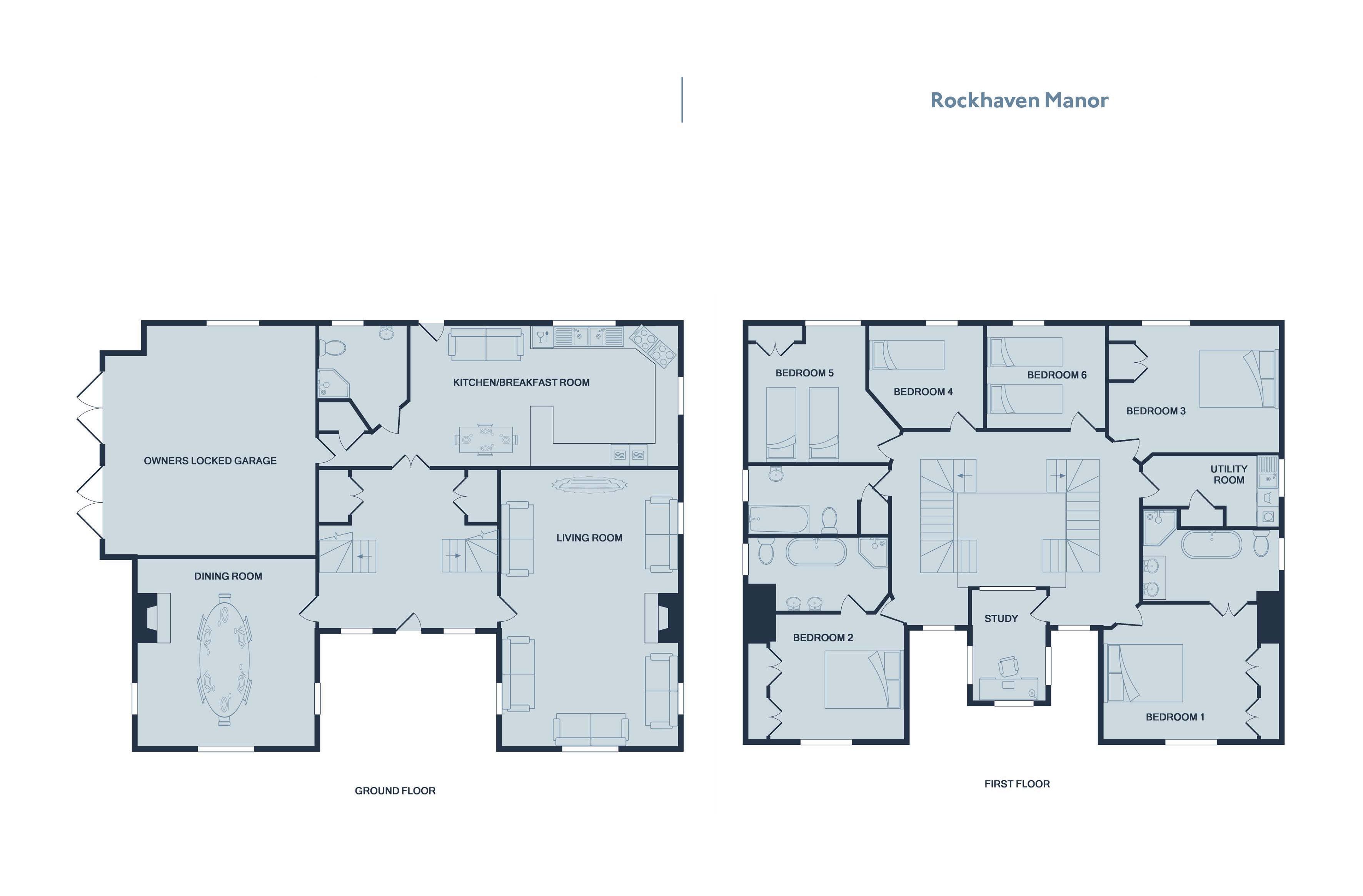 Rockhaven Manor floorplan