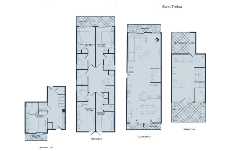 Gwel Trelsa floorplan