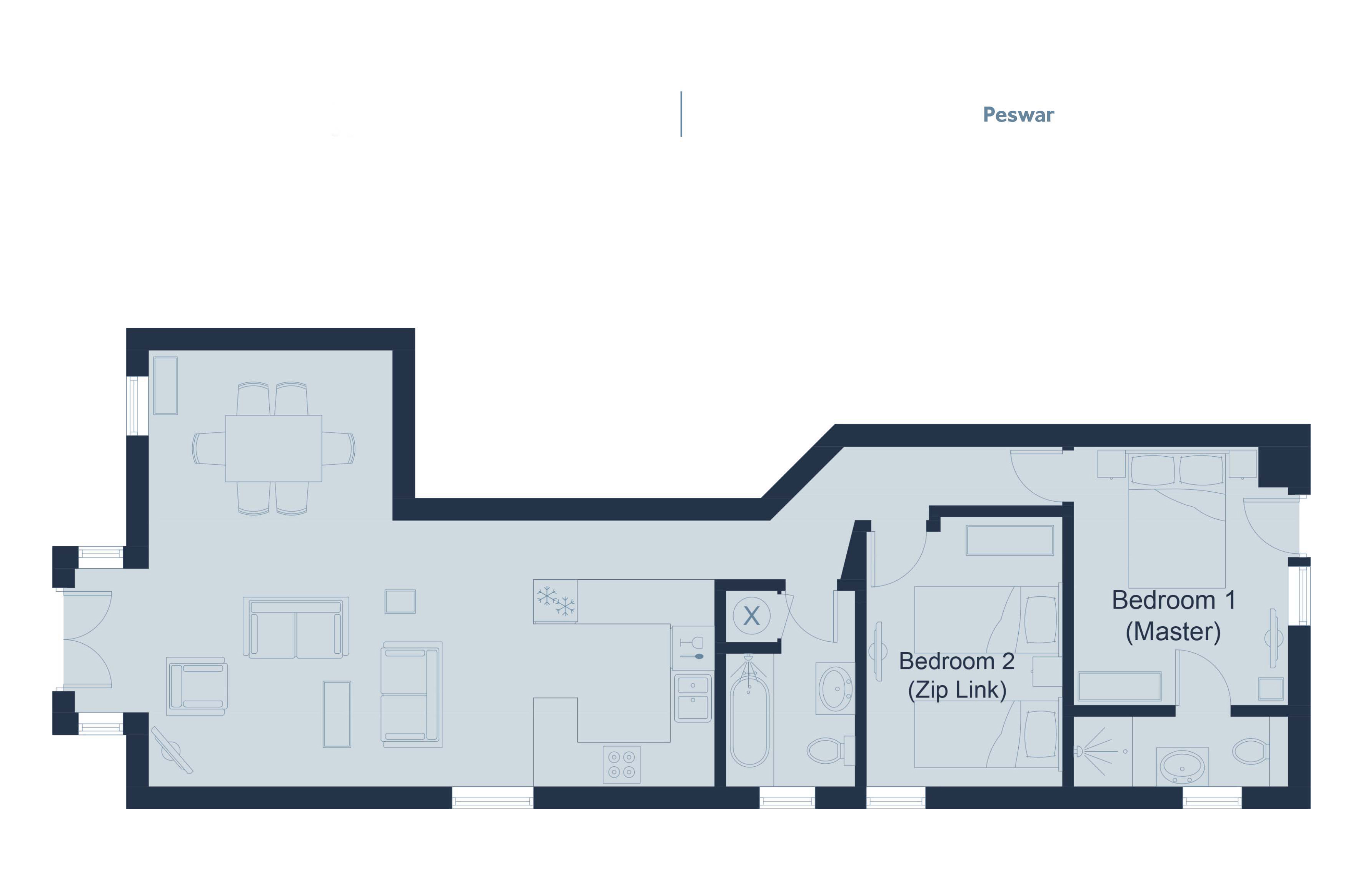 Peswar floorplan