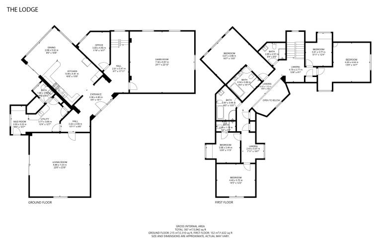 The Lodge Swinmoor floorplan