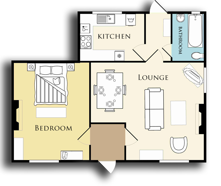 Tower Cottage floorplan