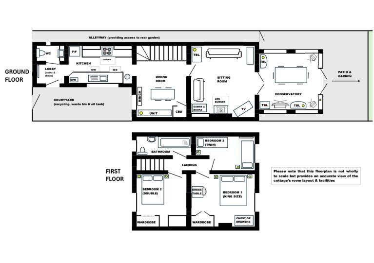9 Snowdrop Cottages floorplan