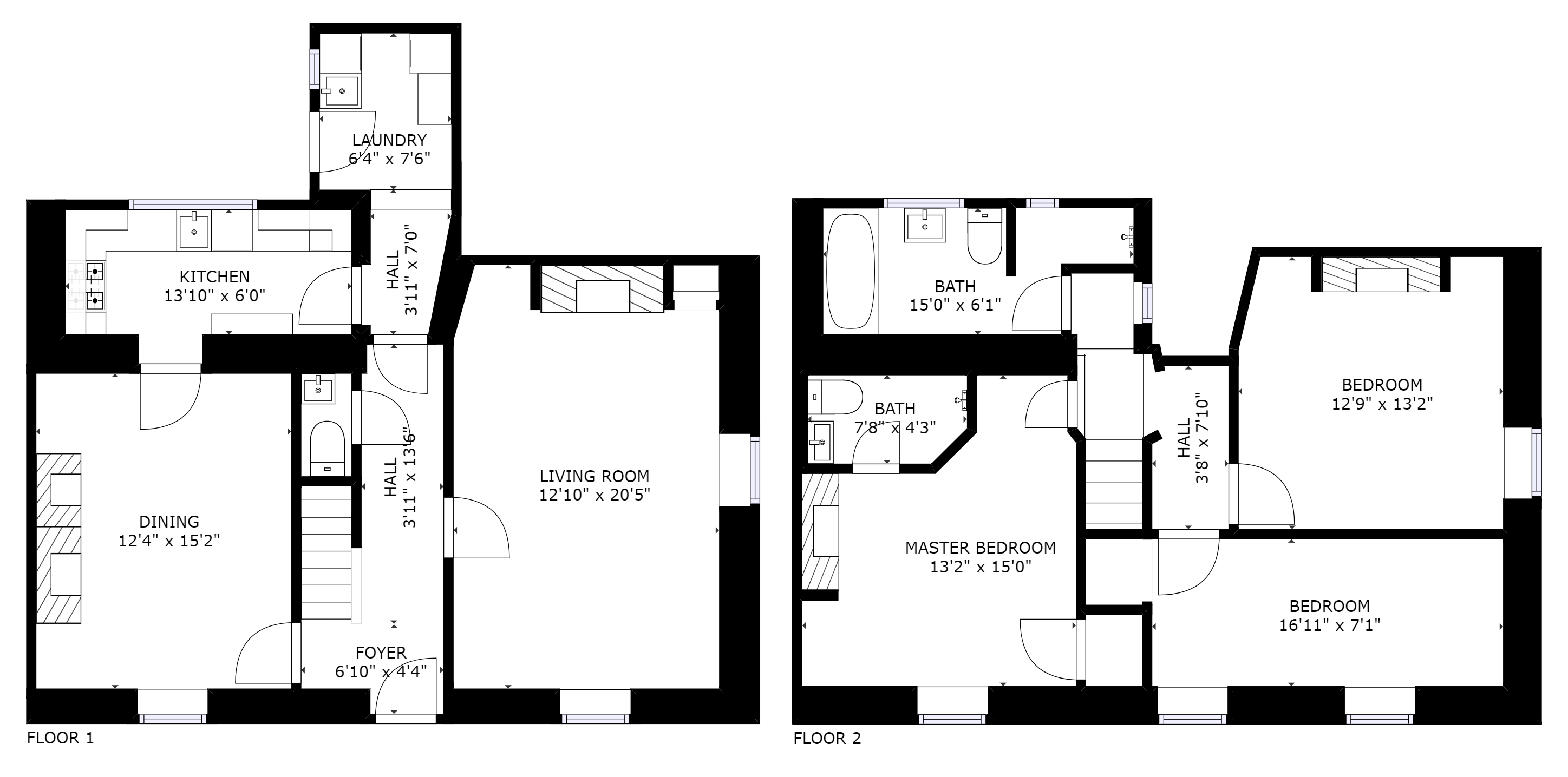 Tower House floorplan