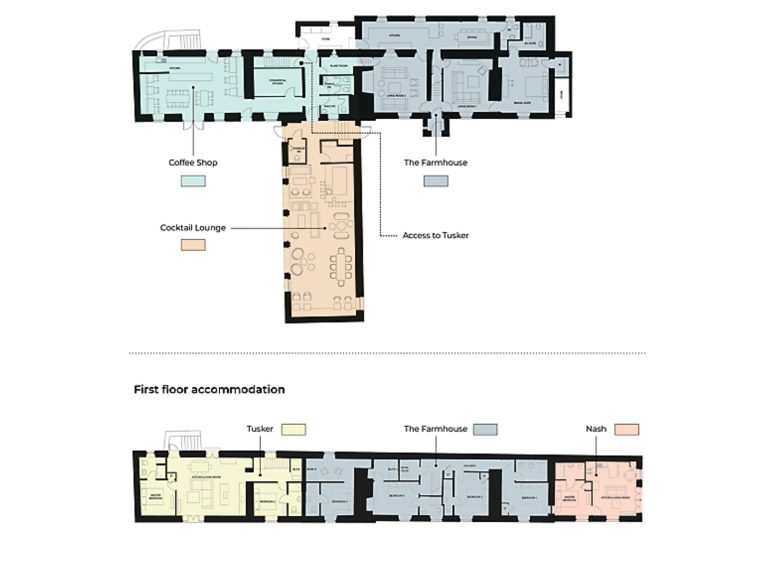 Tusker floorplan