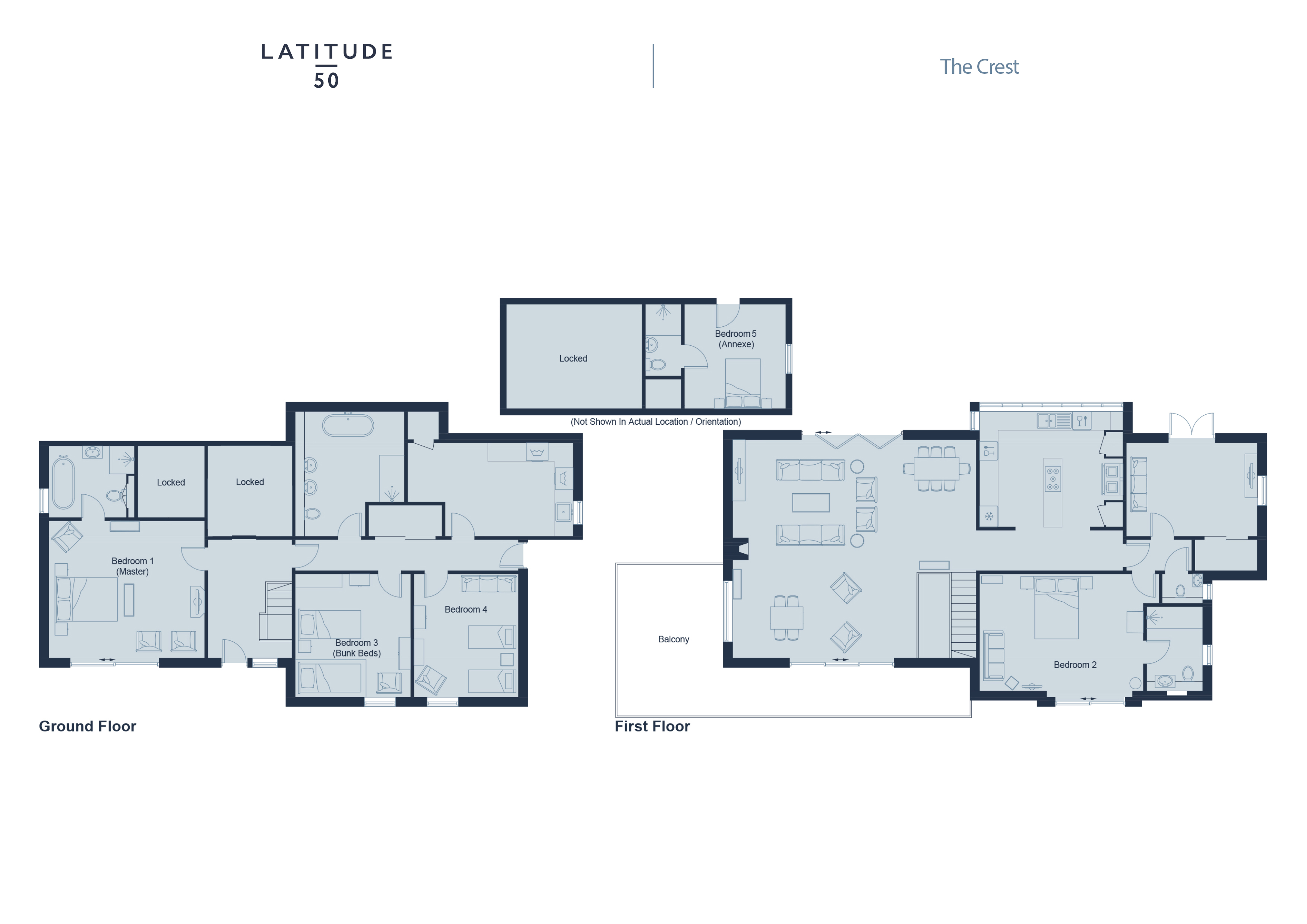 The Crest floorplan