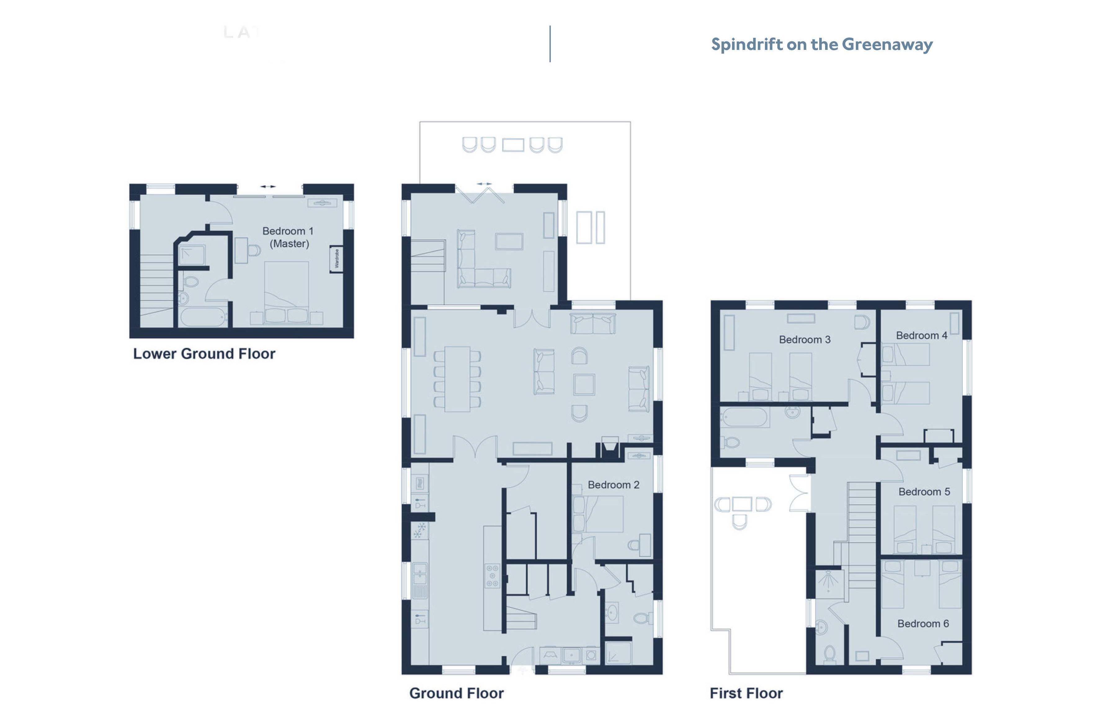 Spindrift on the Greenaway floorplan