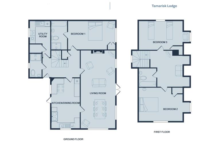 Tamarisk Lodge floorplan
