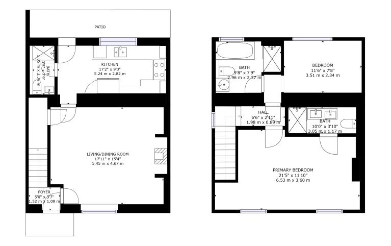 The Little Red Hen House floorplan
