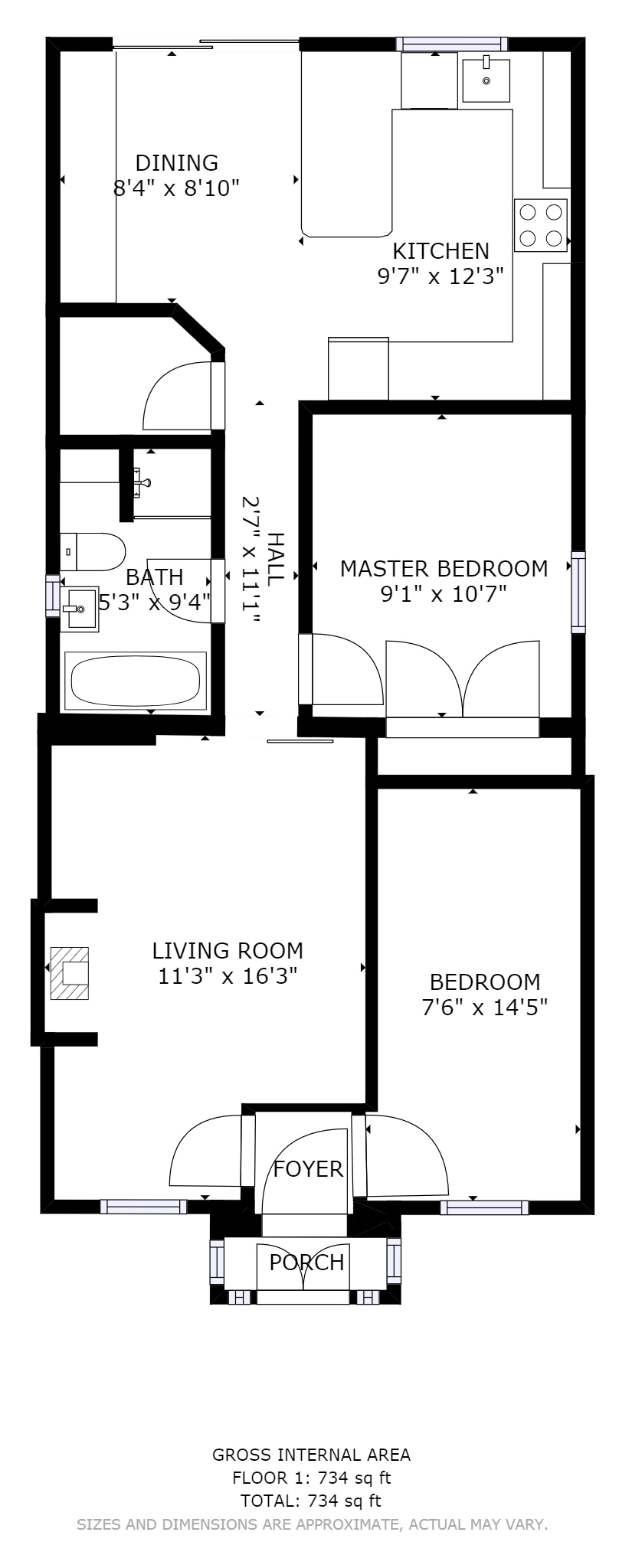 Fuchsia Cottage floorplan