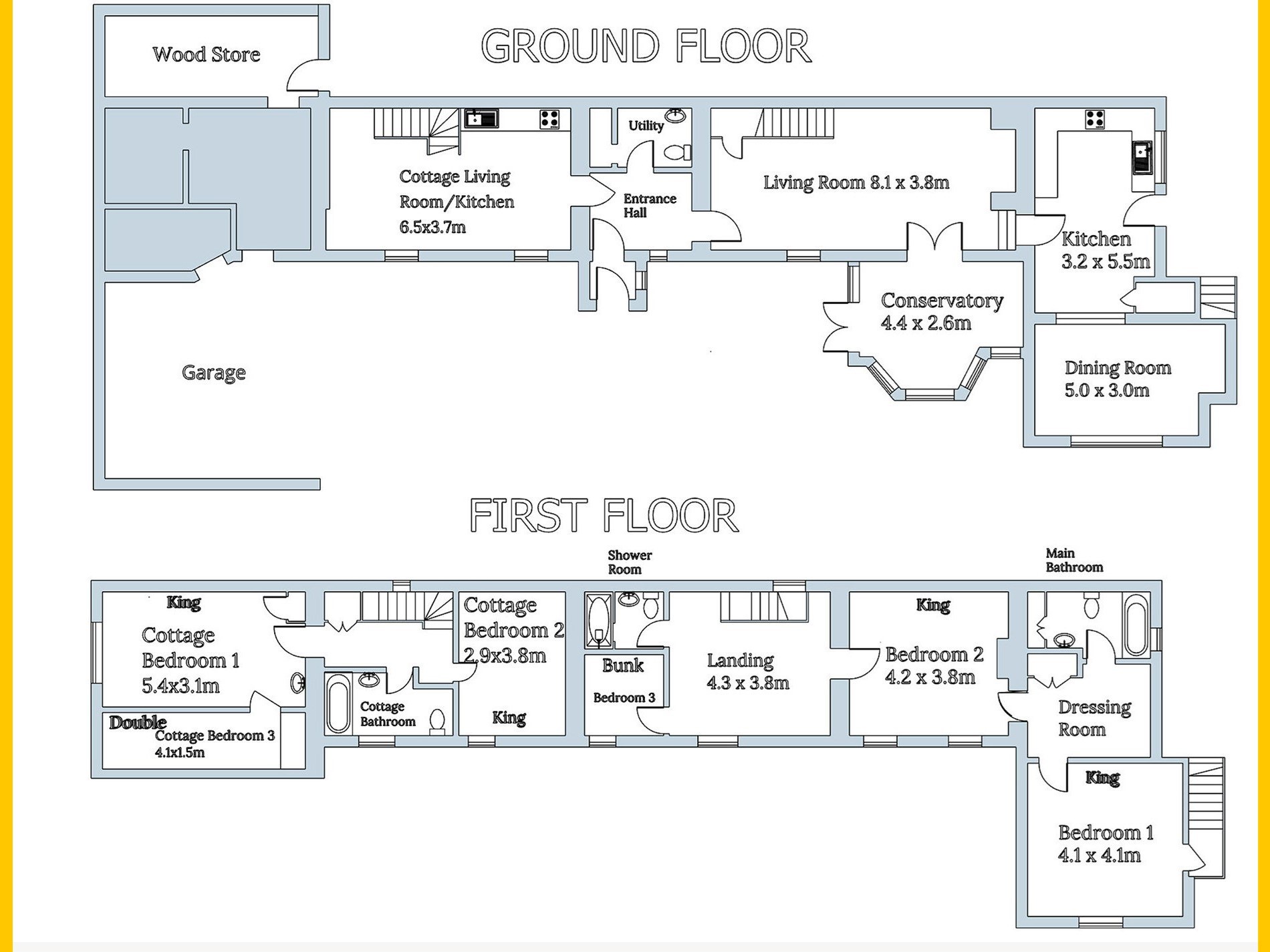 Brynhyfryd Aberdovey floorplan