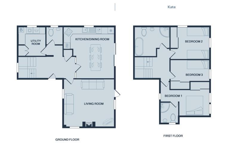 Kate Cottage floorplan