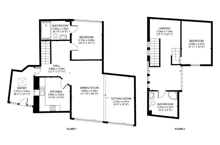 The Old Library floorplan