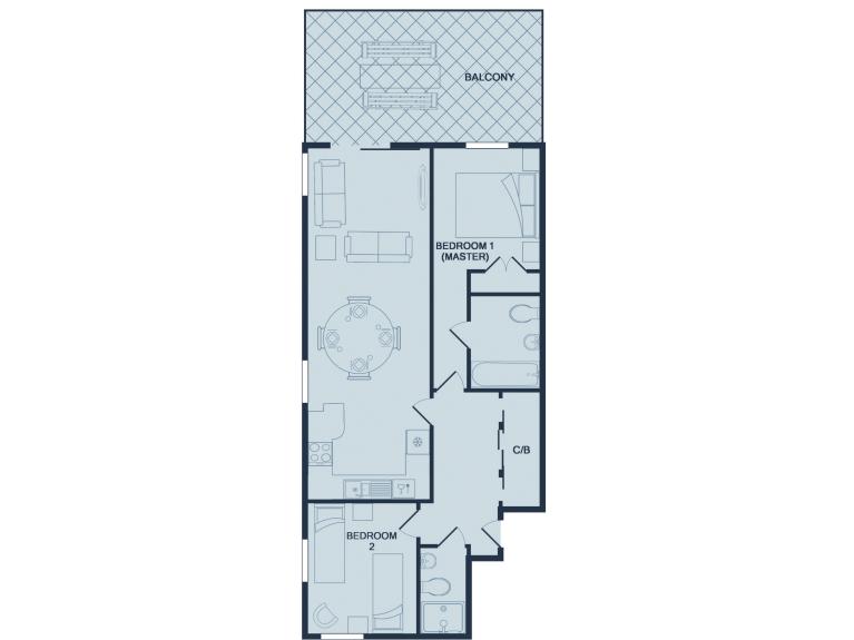 No 5 Tregales floorplan