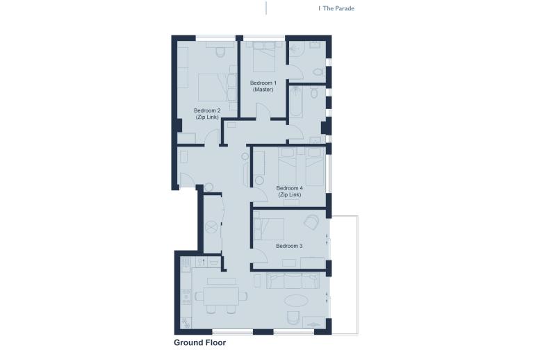 1 The Parade floorplan