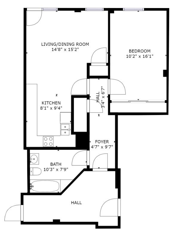 The Dukes floorplan