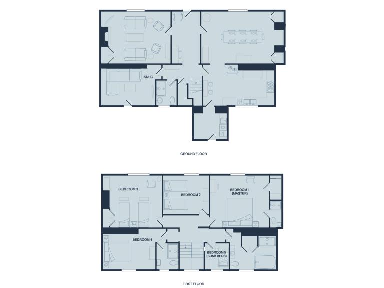 Treglyn Farmhouse floorplan