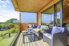 Lime Log Cabin
