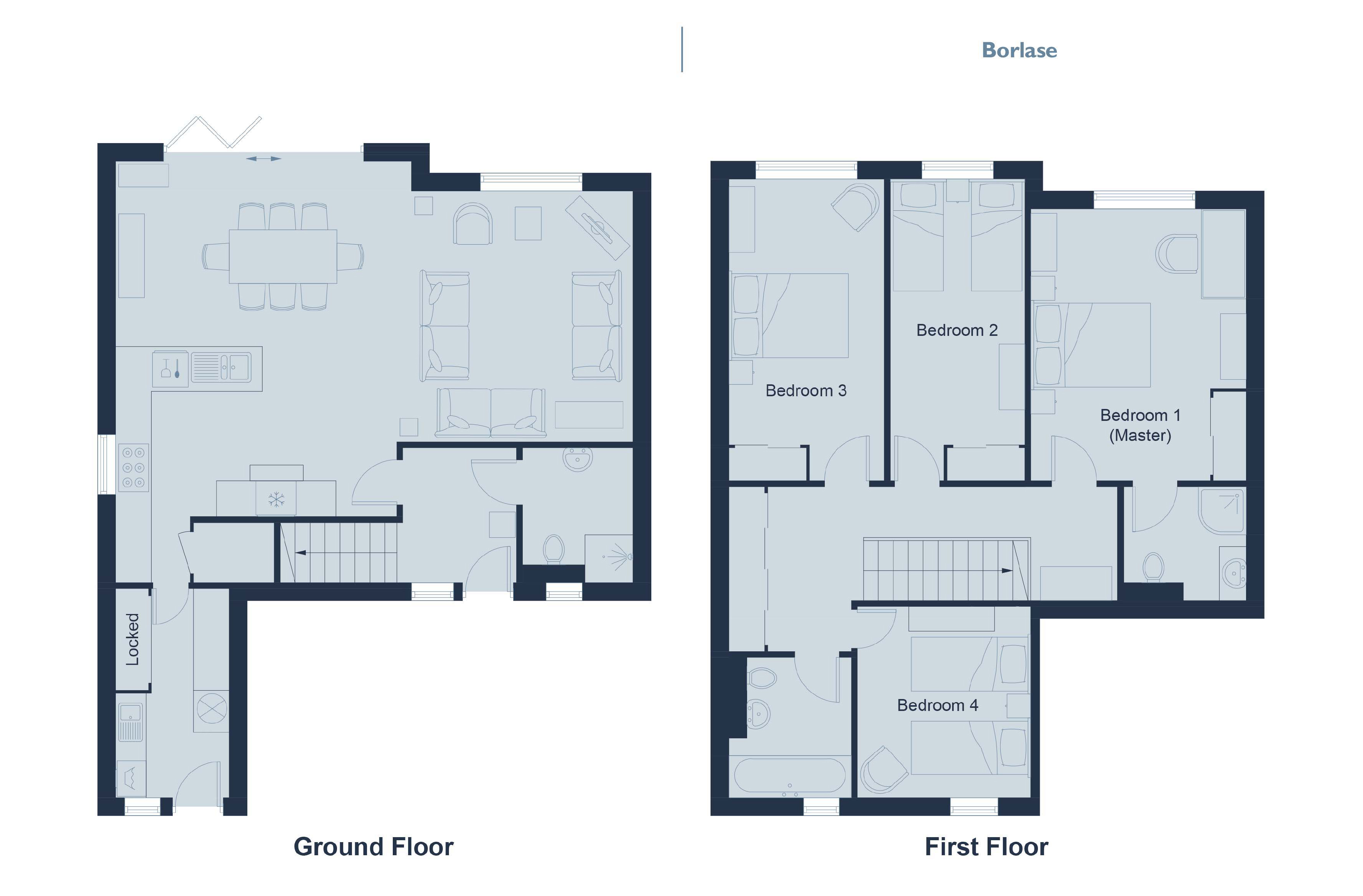 Borlase floorplan