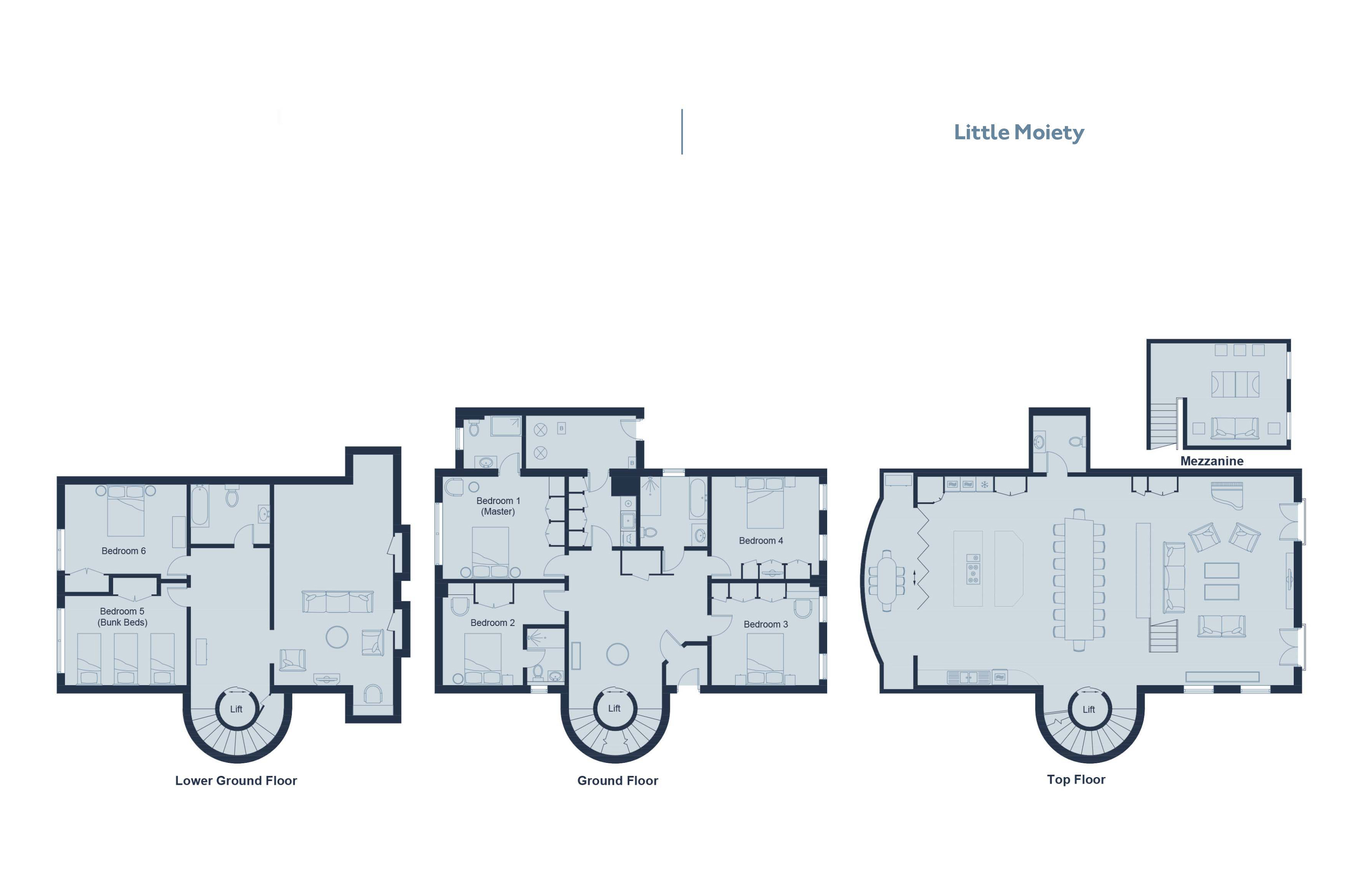 Little Moiety floorplan
