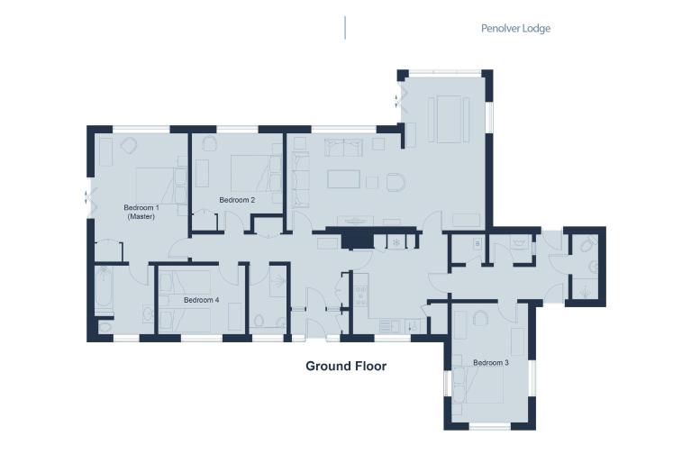 Penolver Lodge floorplan
