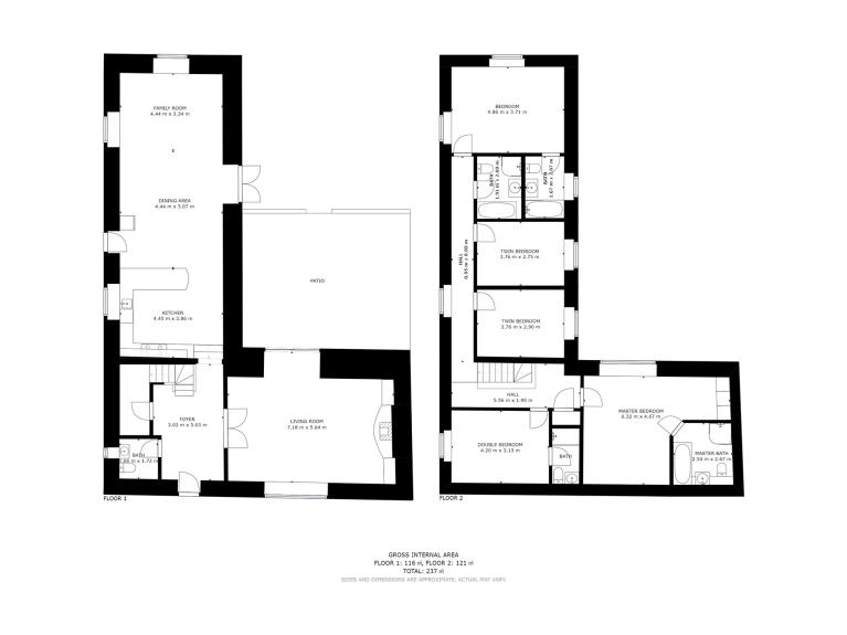 Tennacott Lodge floorplan