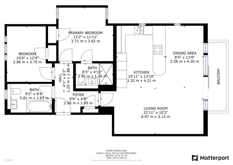The Quarterdeck floorplan