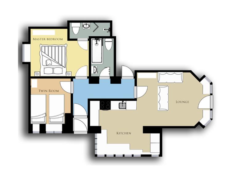 Grace Cottage floorplan
