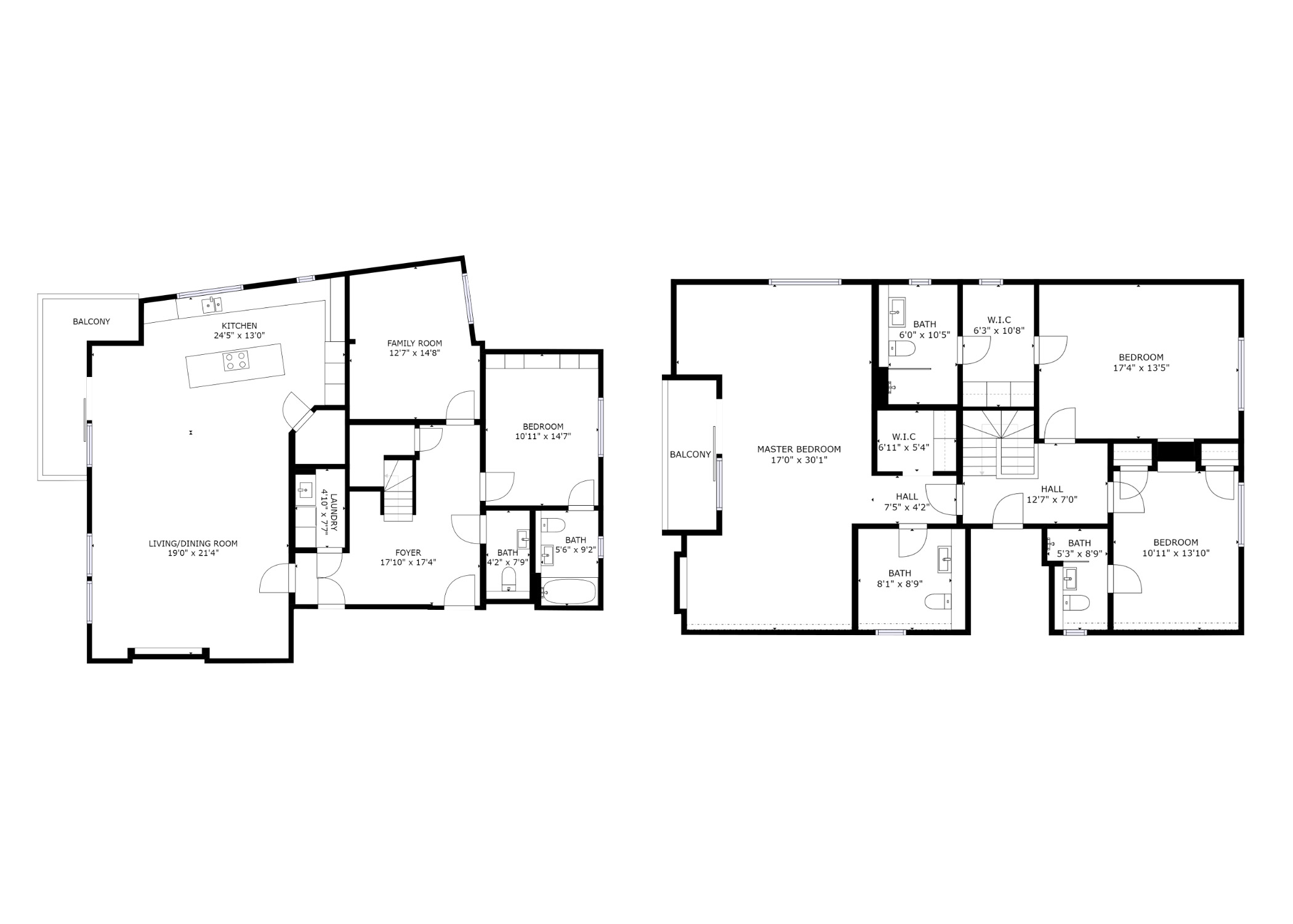 The Penthouse floorplan