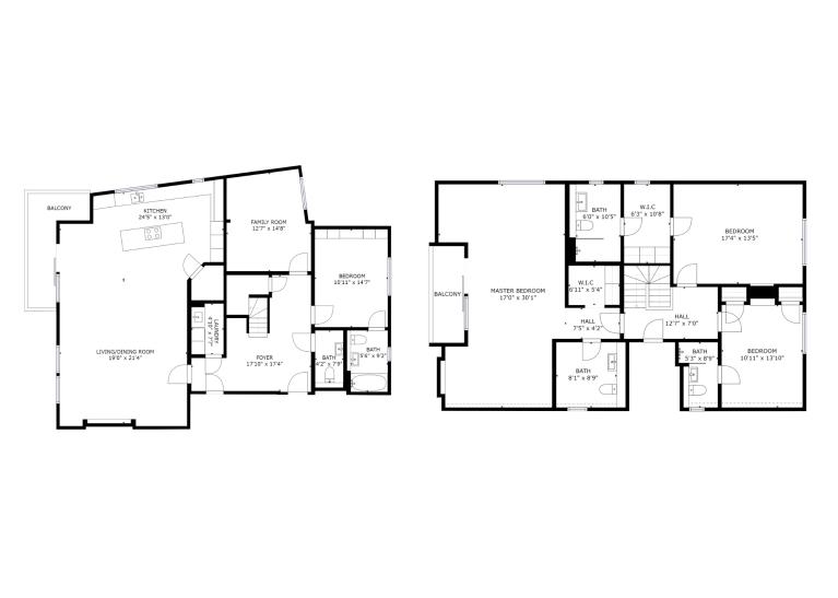 The Penthouse floorplan