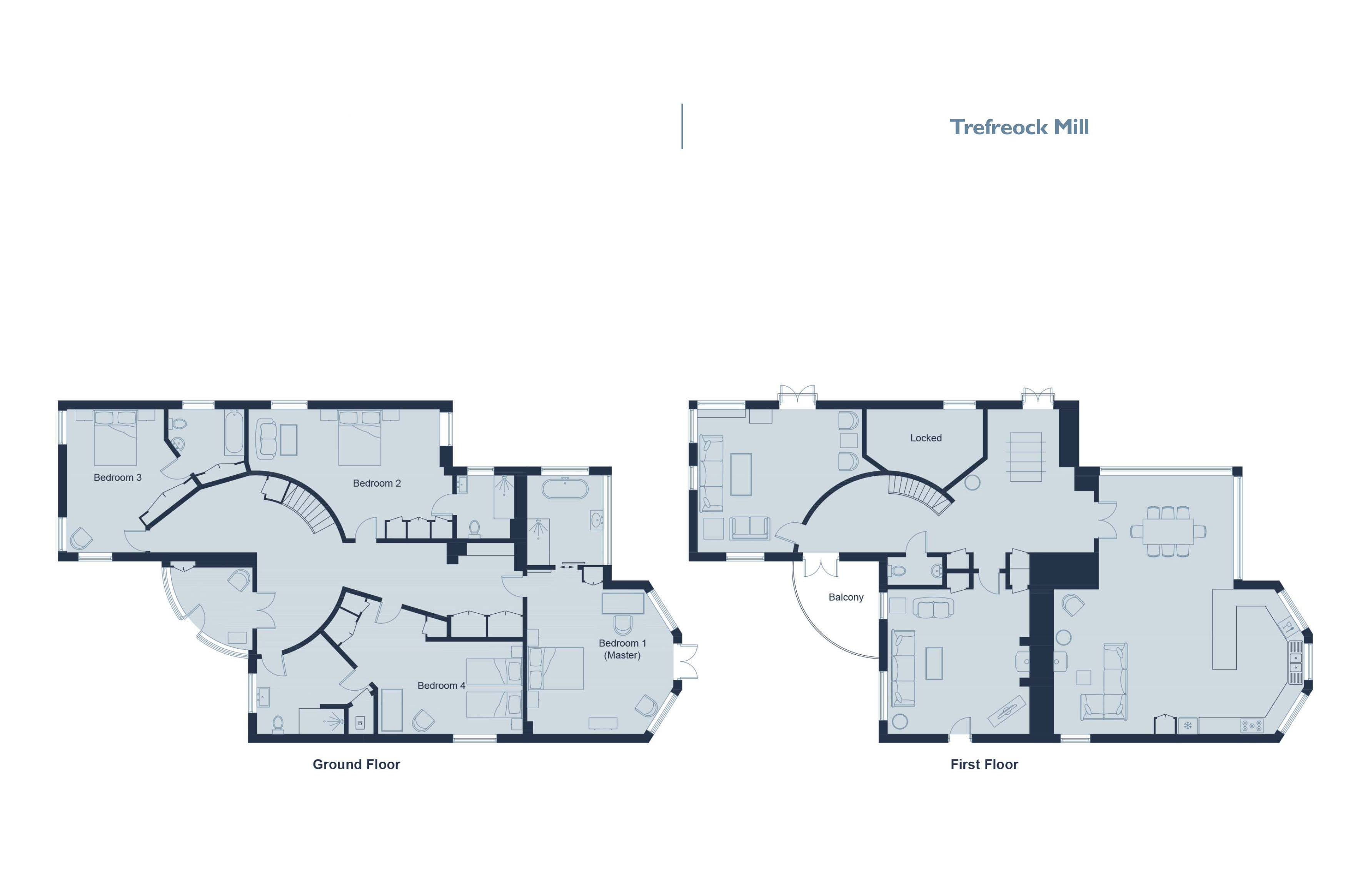 Trefreock Mill floorplan