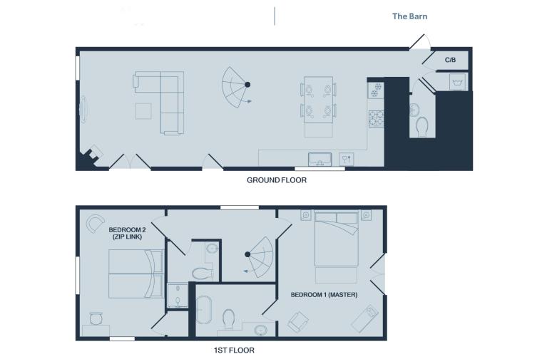 The Barn floorplan