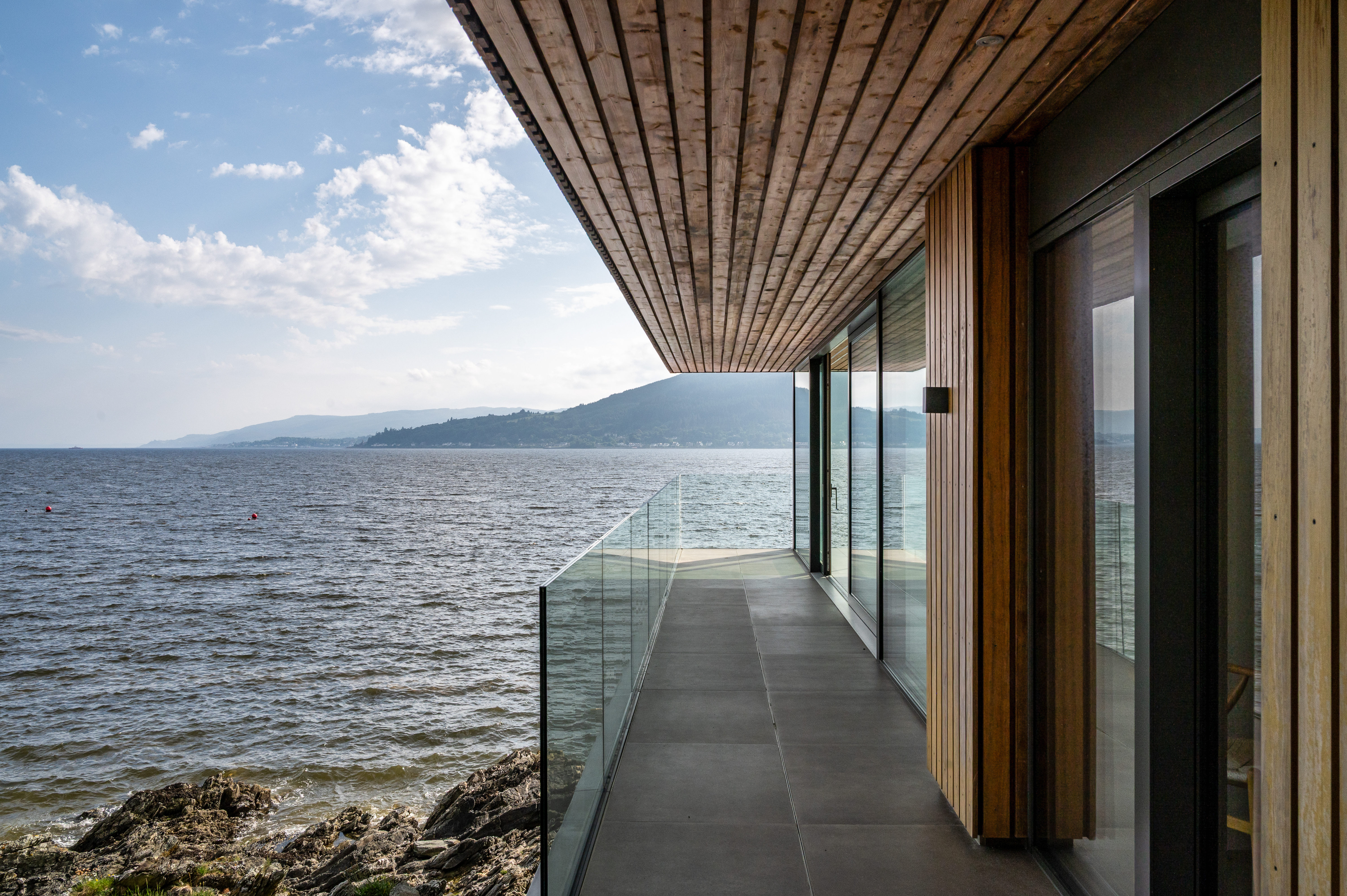 Person Cove Rd In Rocks Rock Cove | Rock Cove in Cove, near Helensburgh, Central Scotland