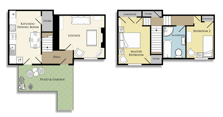 Nursery Cottage floorplan