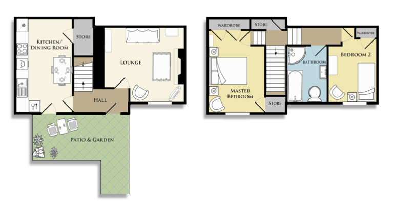 Nursery Cottage floorplan