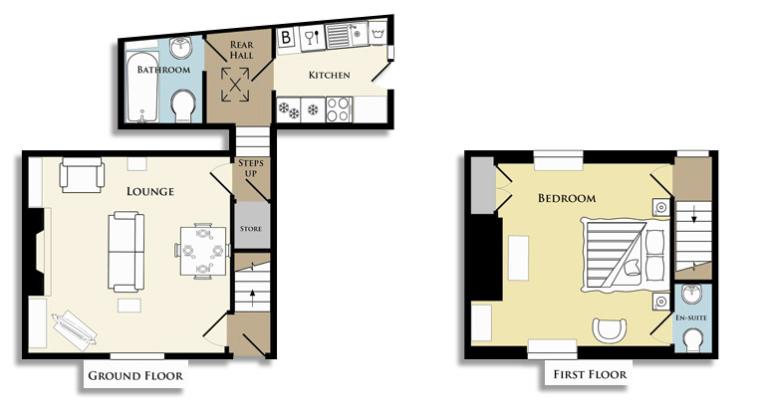 Virginia Cottage floorplan