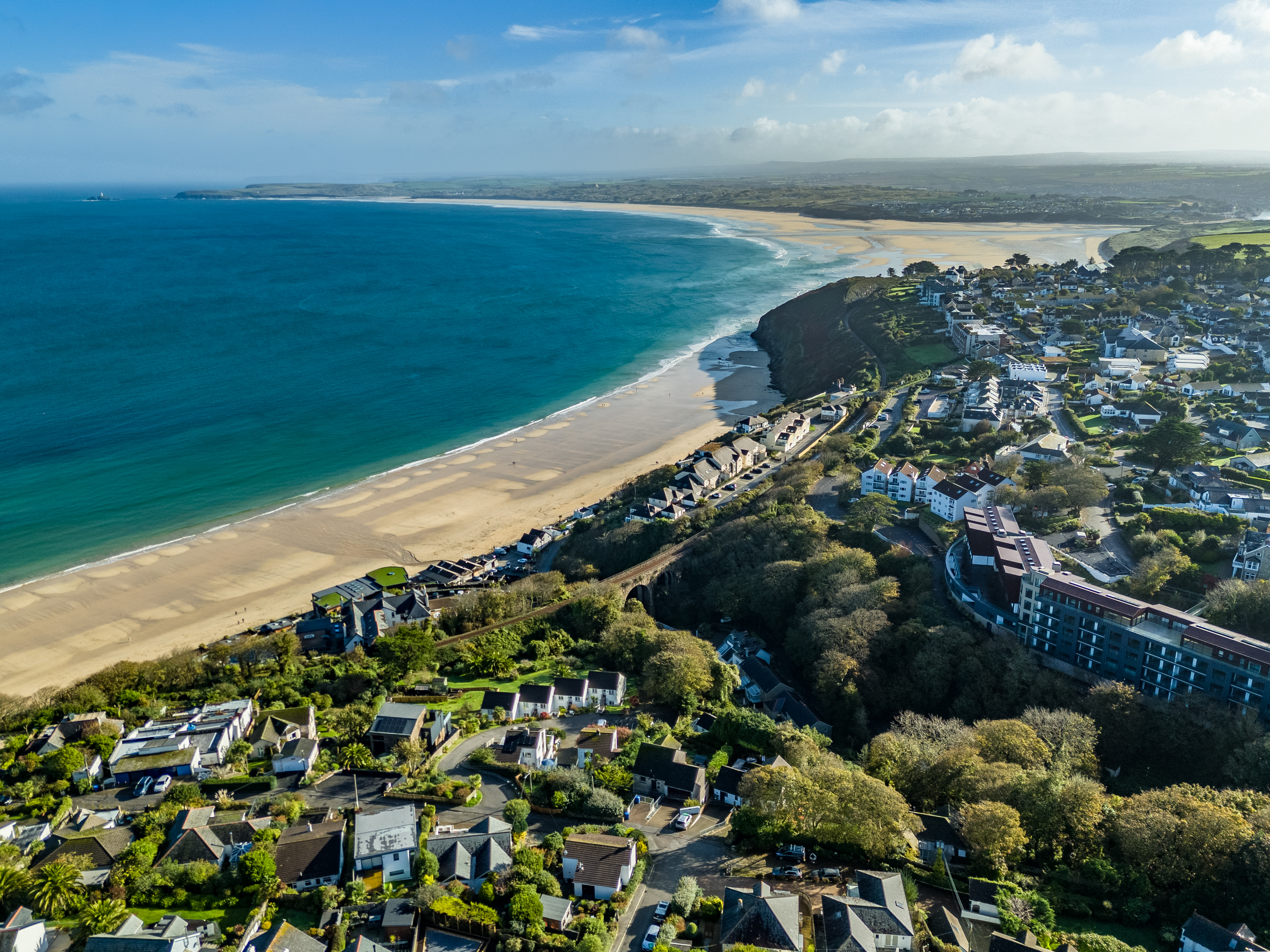 Carbis Bay coastline