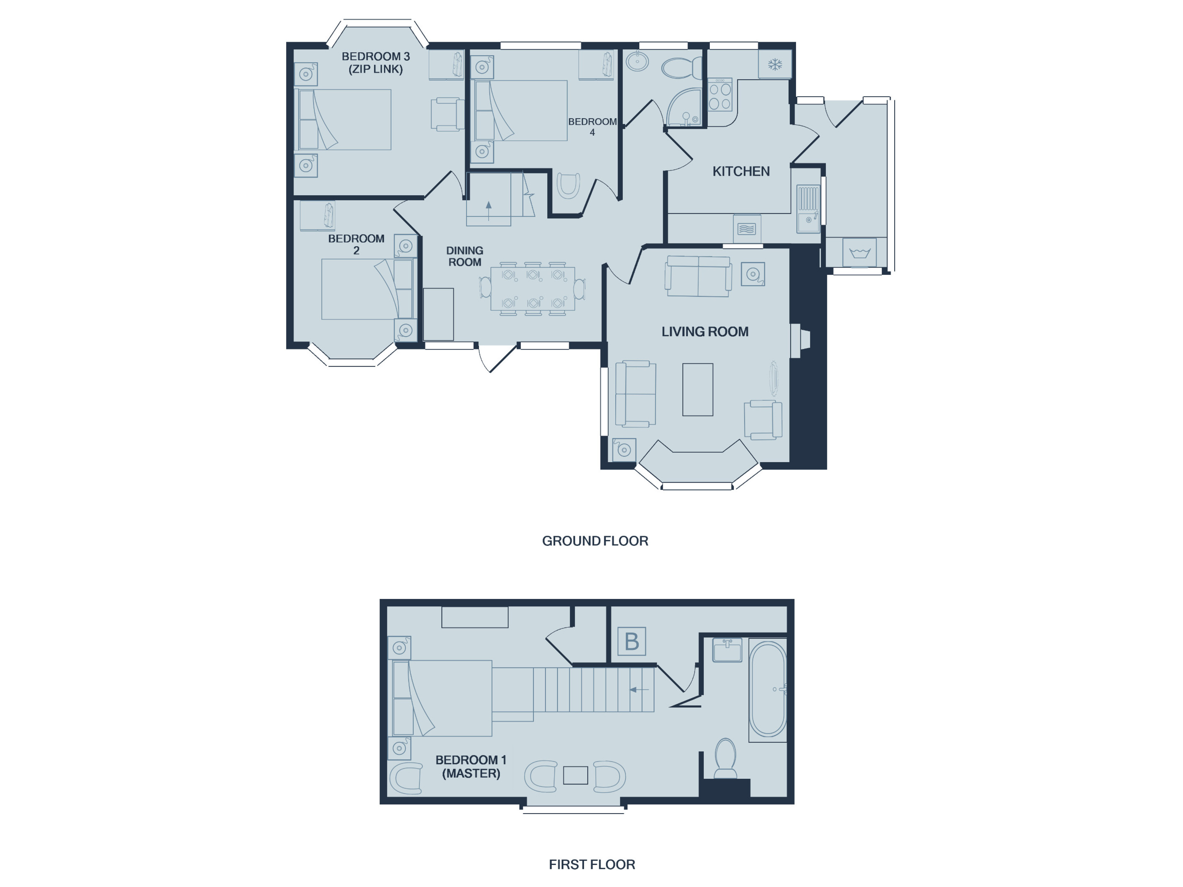 Spindrift Polzeath floorplan