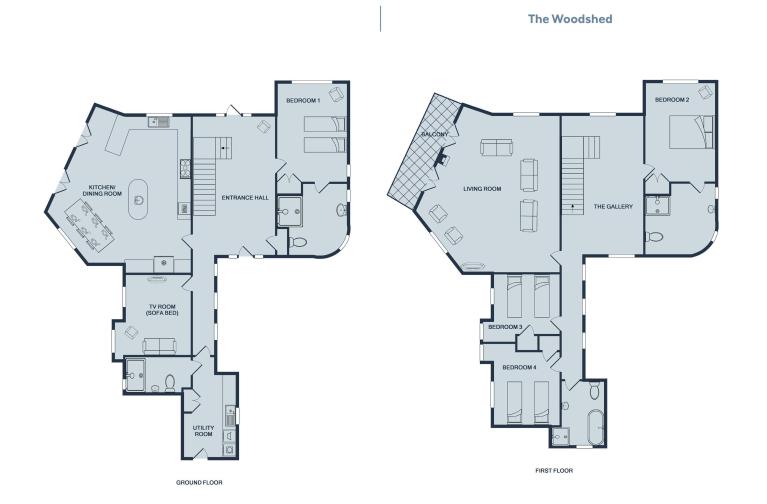 The Woodshed floorplan