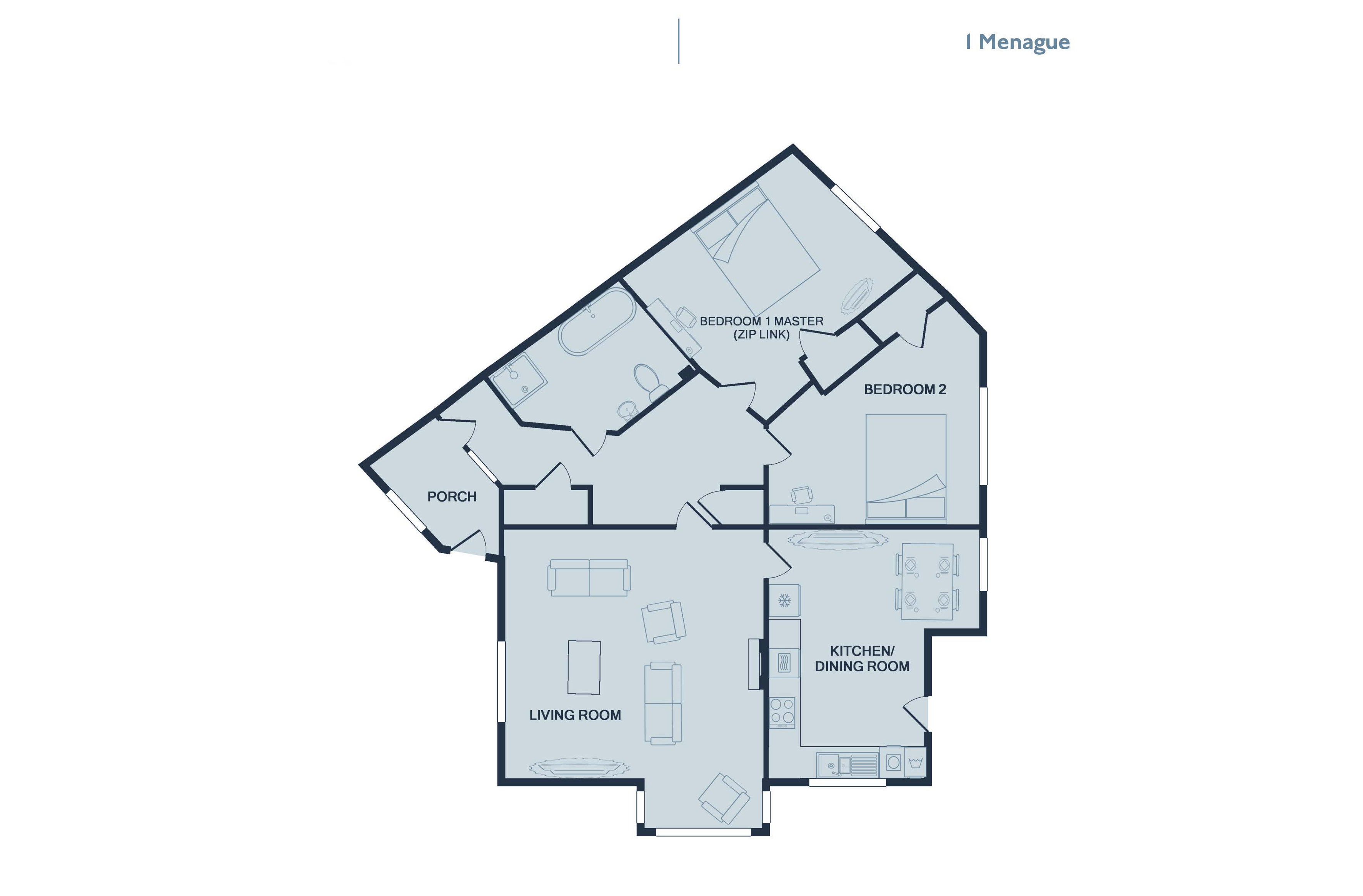 1 Menague floorplan